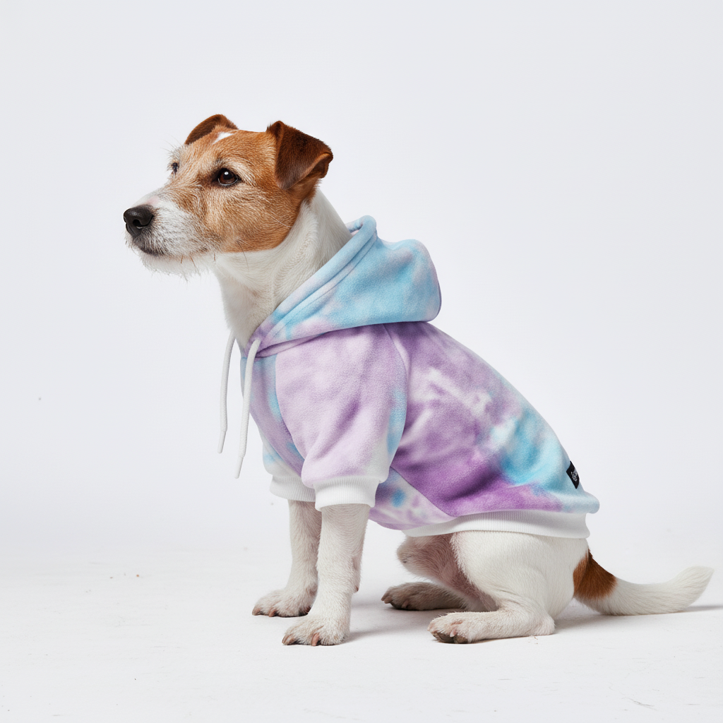 Velvet Dog Hoodie - 90s Retro - Image 4