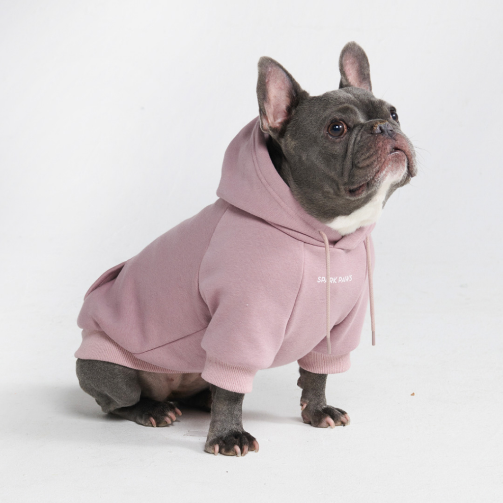 Essential Dog Hoodie - Purple Taupe - Image 5