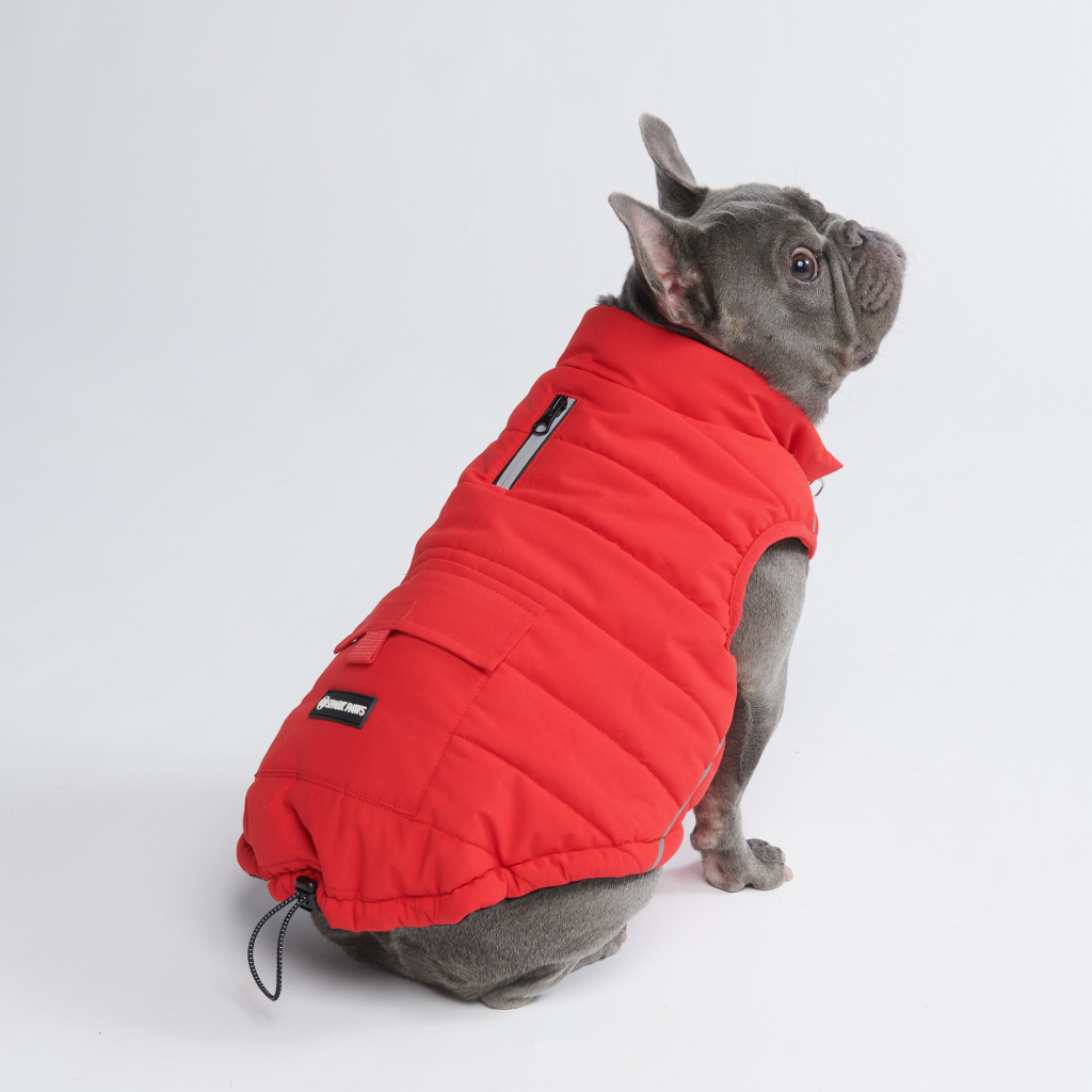 WarmShield Water-Resistant Jacket - Red - Image 2