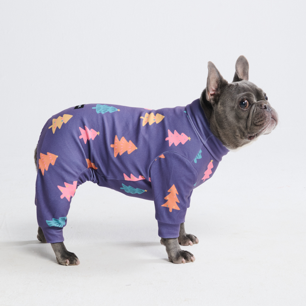 Dog Christmas Pajama - Candy Trees - Image 3
