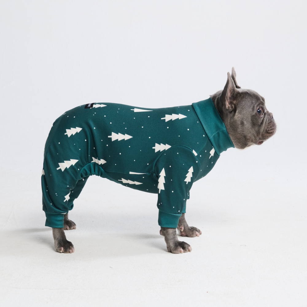 Dog Christmas Pajama - Frosty Pines - Image 4