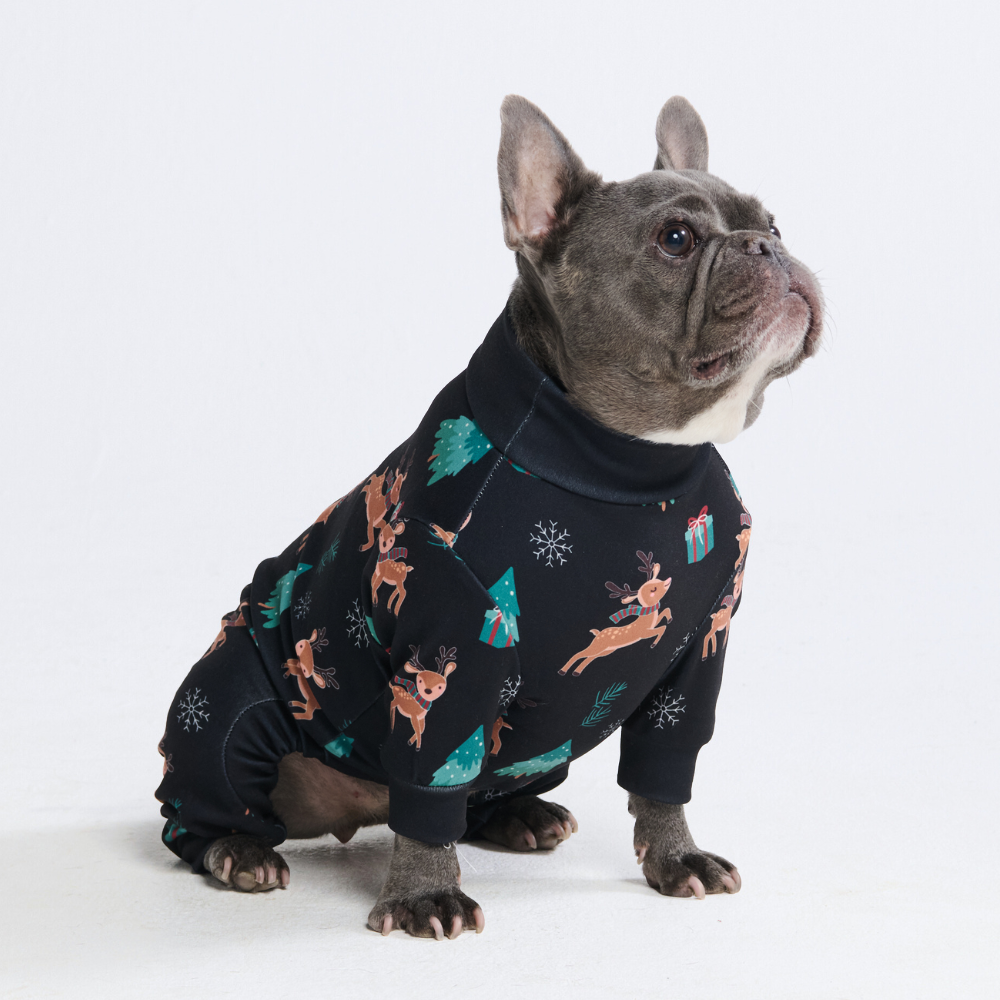 Dog Christmas Pajama - Reindeers