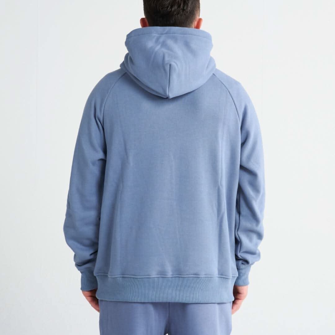 Essential Human Hoodie - Slate Blue - Image 3