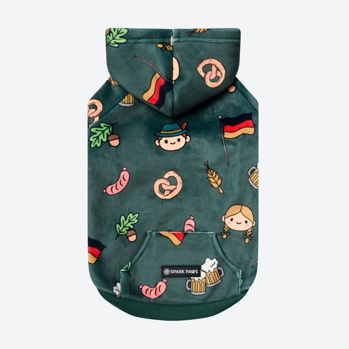 The Germany Dog Hoodie - Dark Green - Image 5