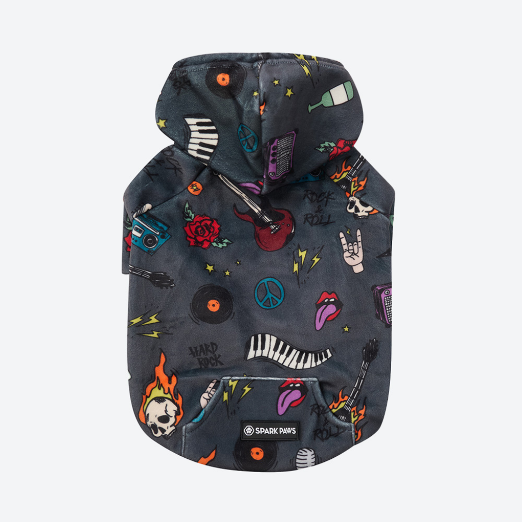 Rock and Roll Dog Hoodie - Image 12