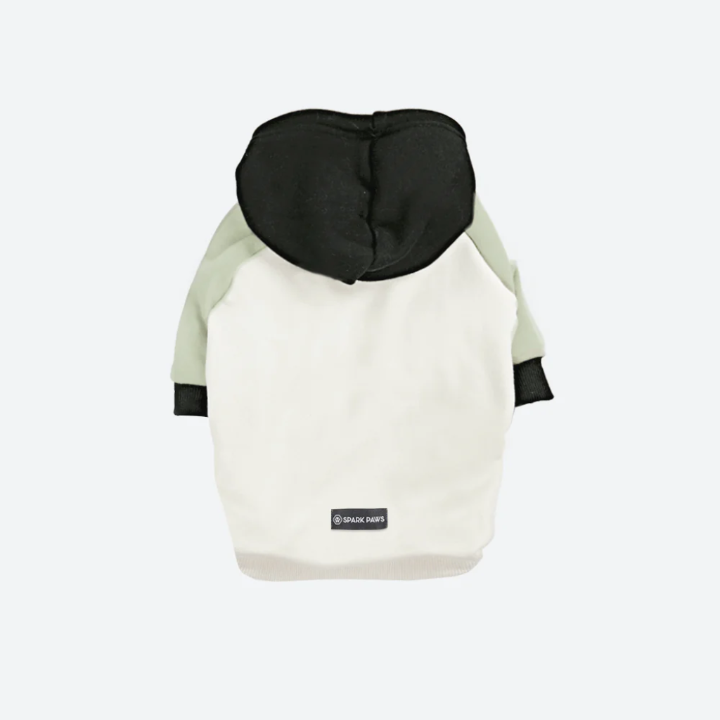 Olive Cream Dog Hoodie - Image 10