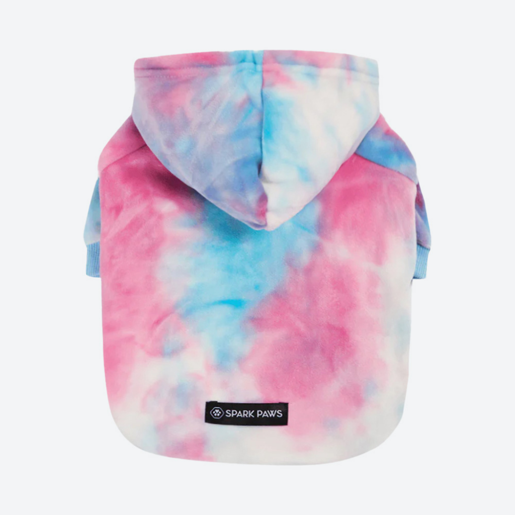Velvet Dog Hoodie - Snow Cone - Image 10