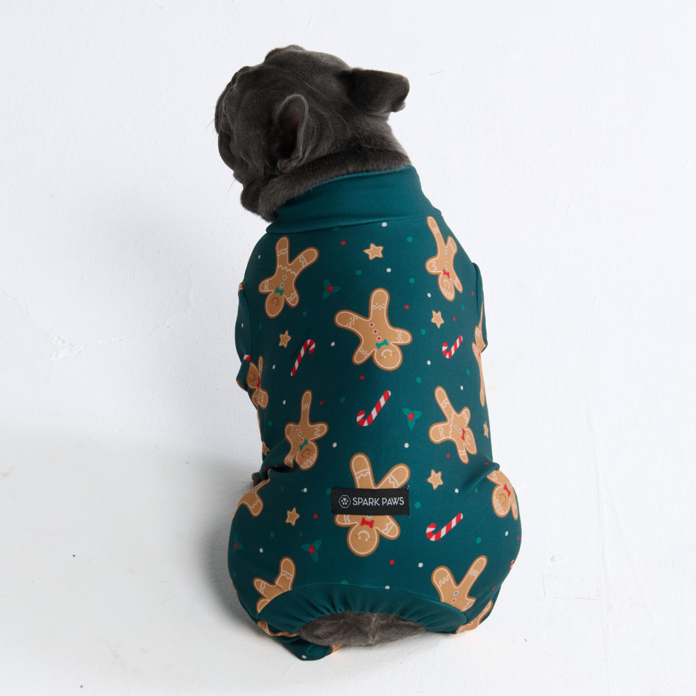 Dog Christmas Pajama - Gingerbread Man - Image 9