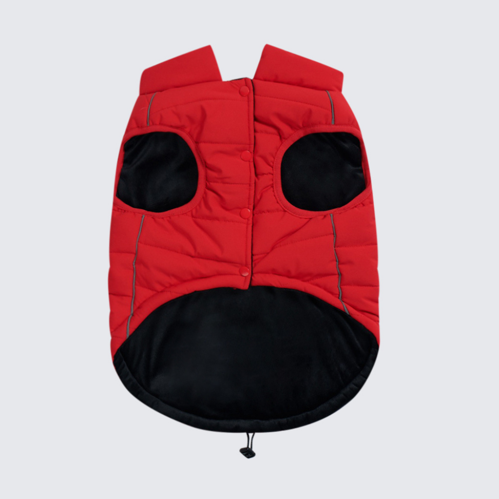 WarmShield Water-Resistant Jacket - Red - Image 8