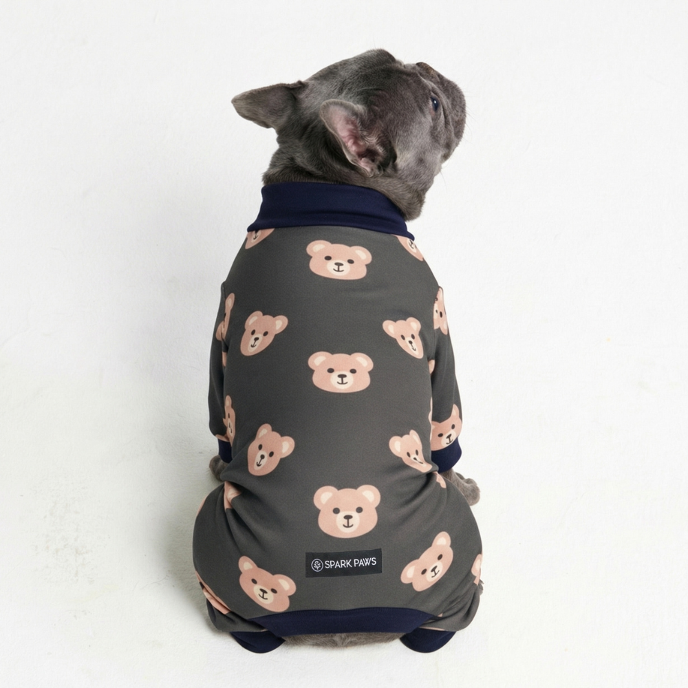 Dog Pajama - Bear Black - Image 8