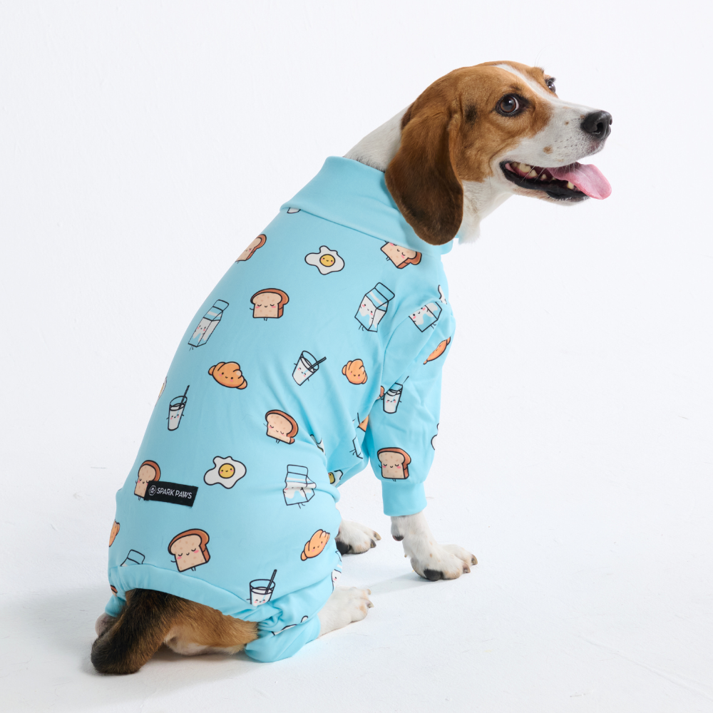 Dog Pajama - Breakfast Blue - Image 10