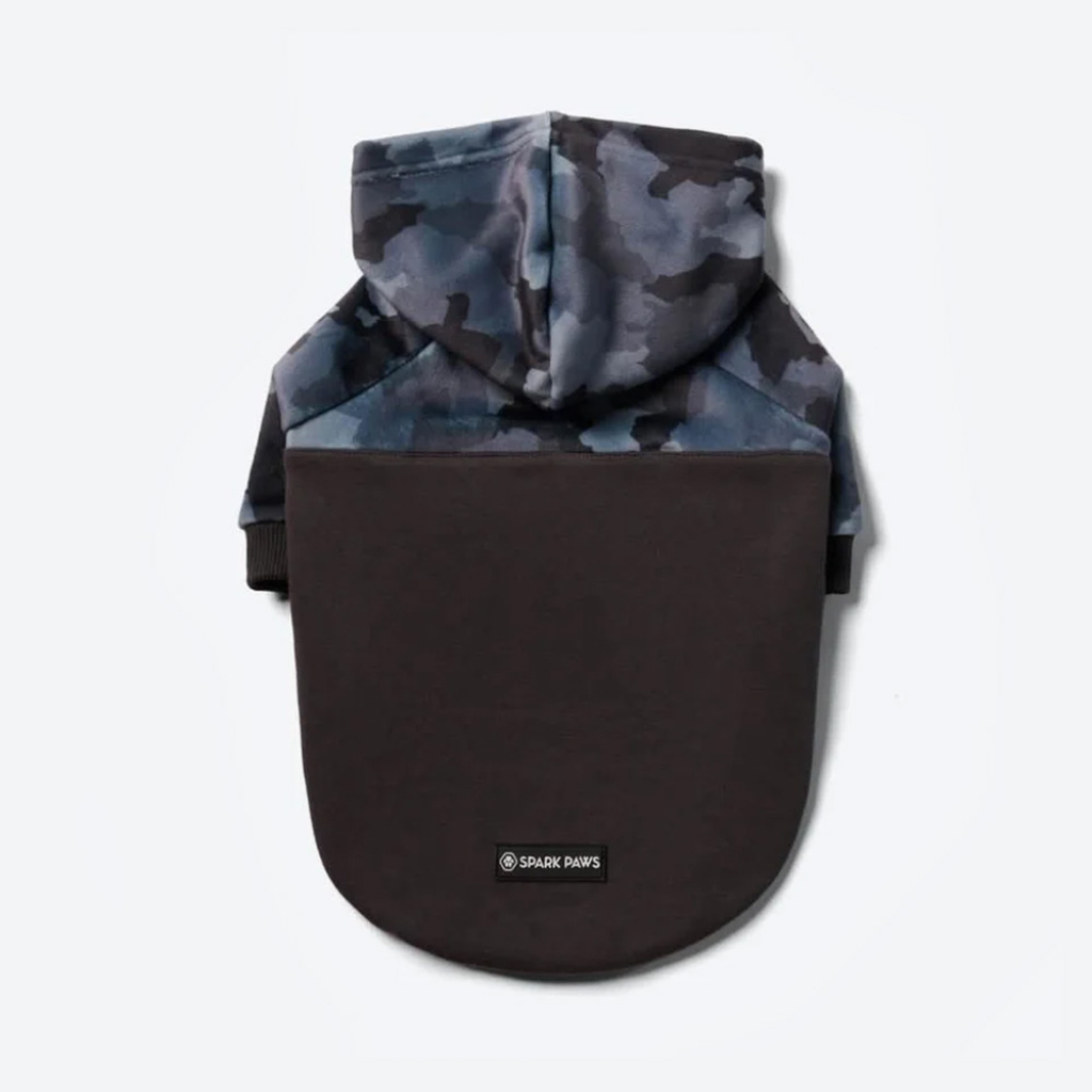 Grey Camo Dog Hoodie - Image 8