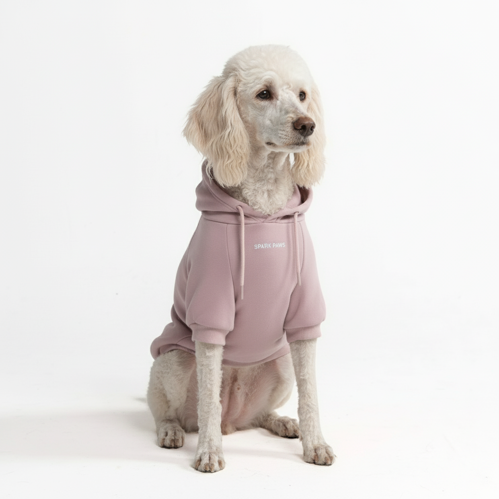 Essential Dog Hoodie - Purple Taupe - Image 12