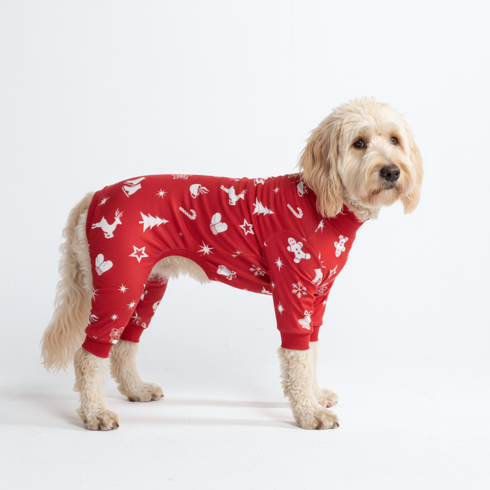 Dog Christmas Pajama - Red Cheer - Image 5