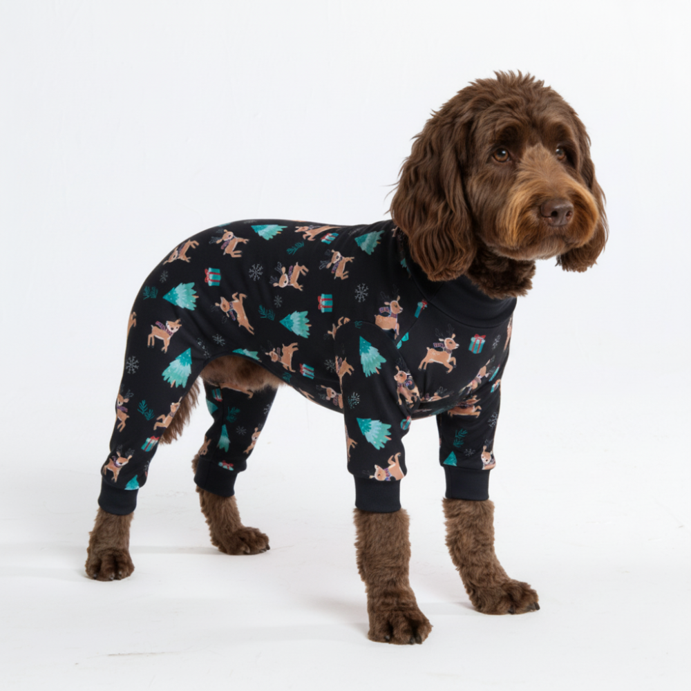 Dog Christmas Pajama - Reindeers - Image 4