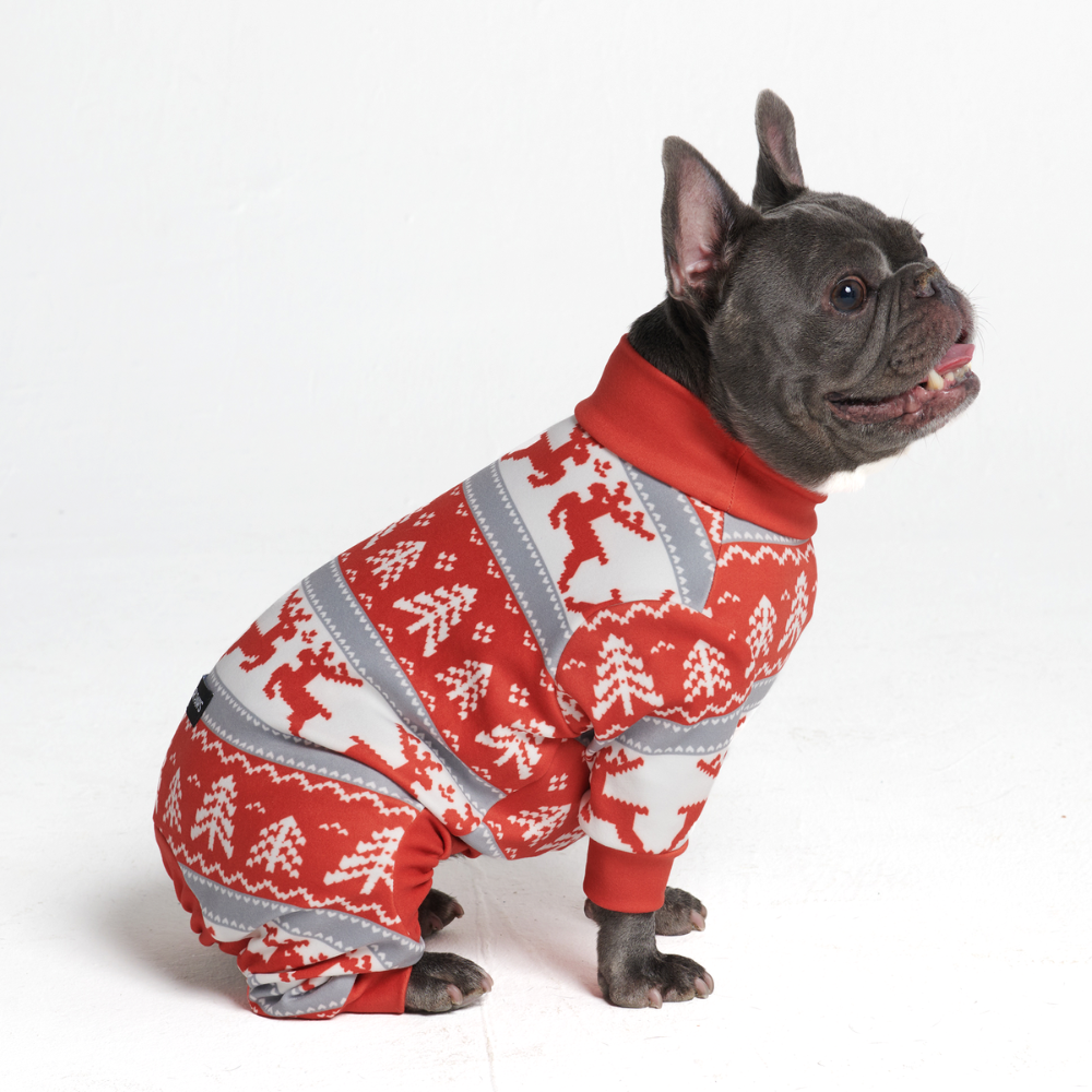 Dog Christmas Pajama - Winter Wonderland - Image 4