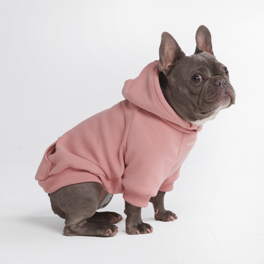 Essential Dog Hoodie - Dusty Pink - Image 4