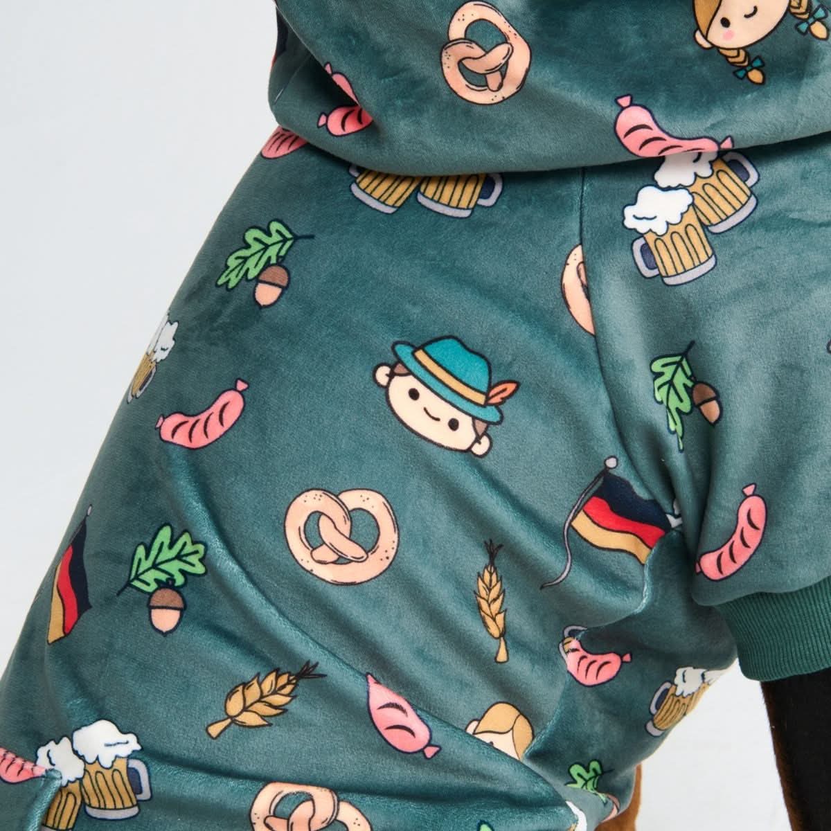 The Germany Dog Hoodie - Dark Green - Image 8