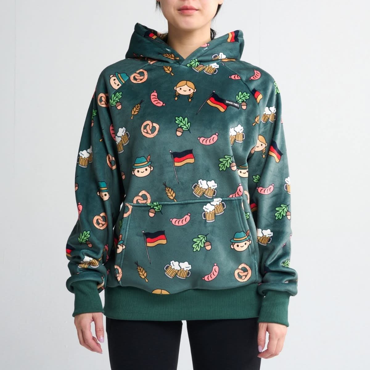 The Germany Human Hoodie - Dark Green - Image 2