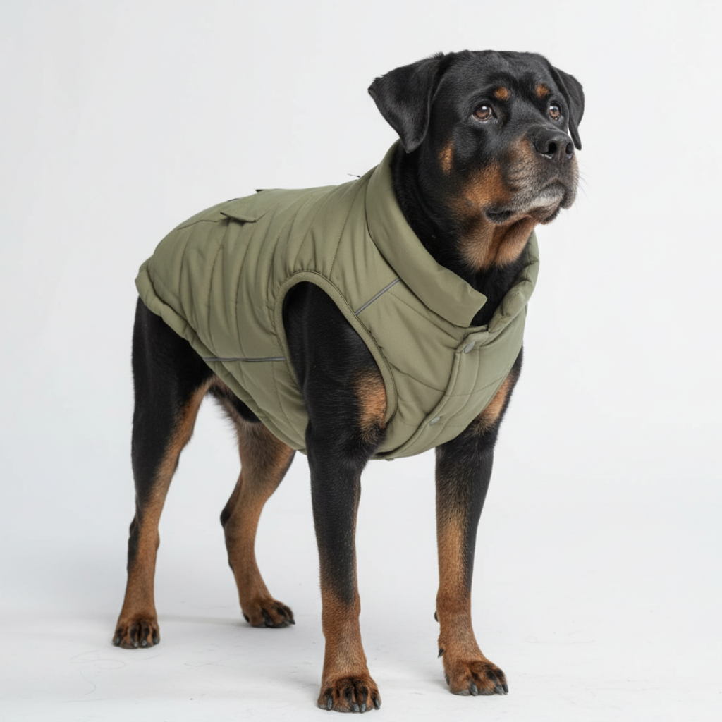WarmShield Water-Resistant Jacket - Olive - Image 2