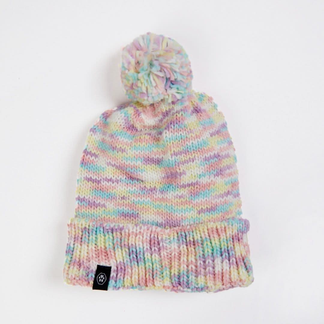 Human Pompom Hat - Pastel Icing - Image 2