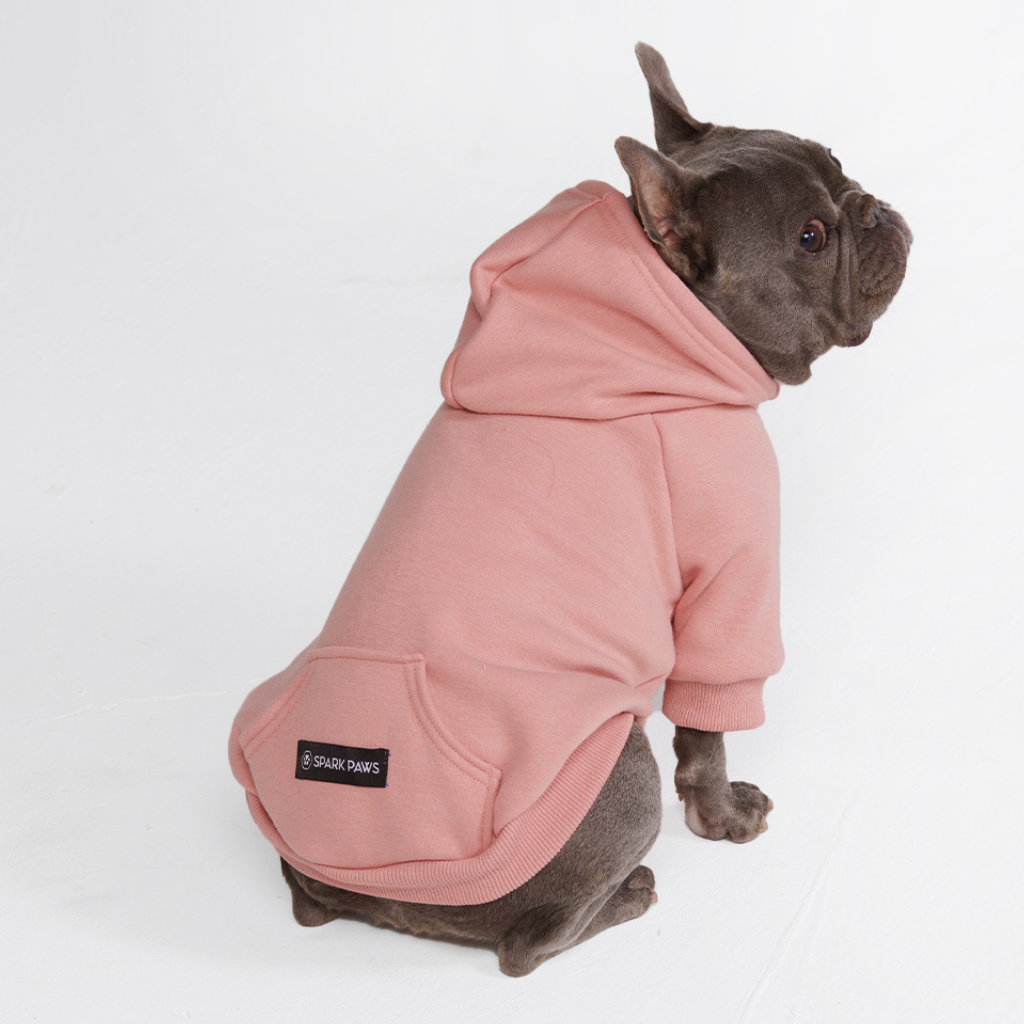 Essential Dog Hoodie - Dusty Pink - Image 10