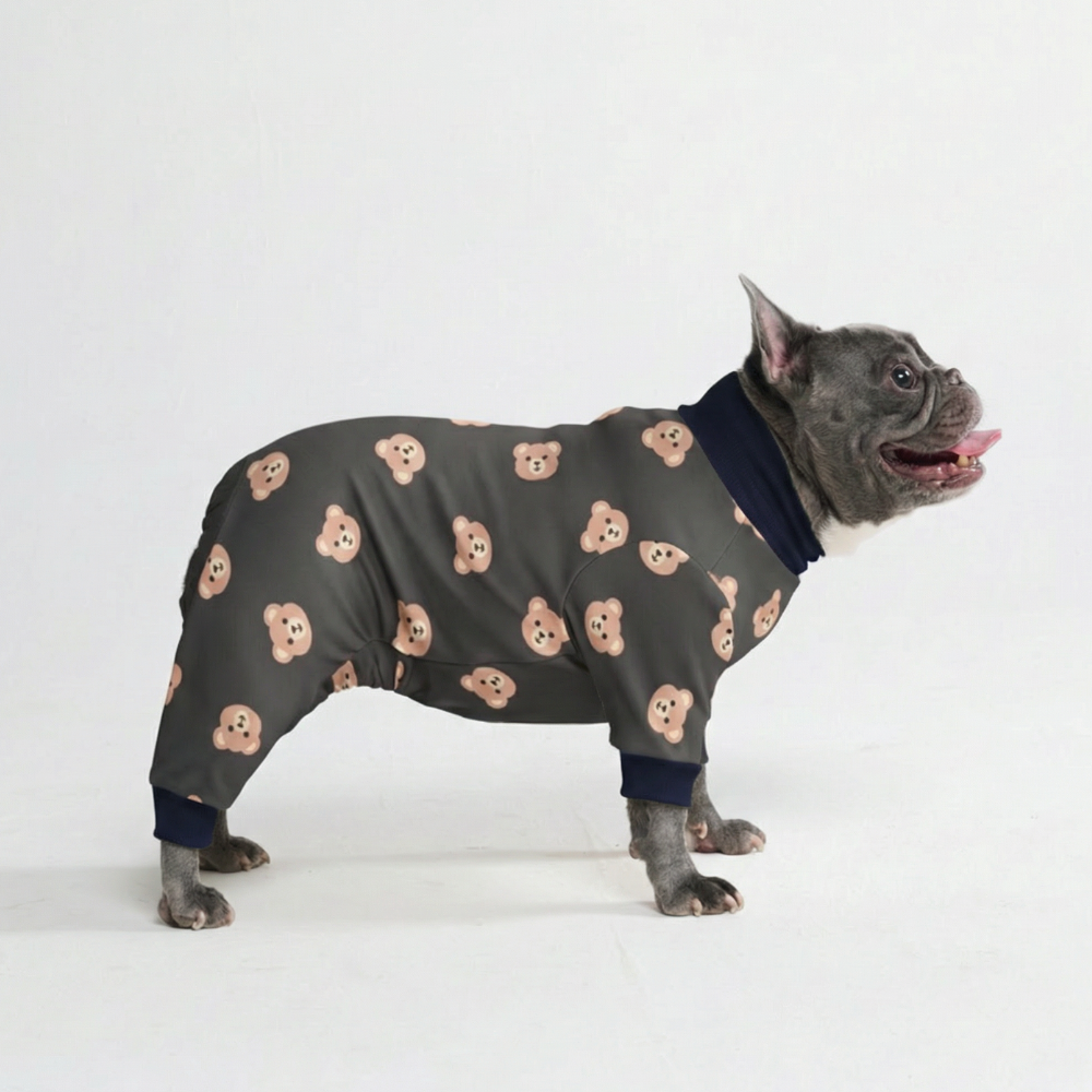 Dog Pajama - Bear Black - Image 9