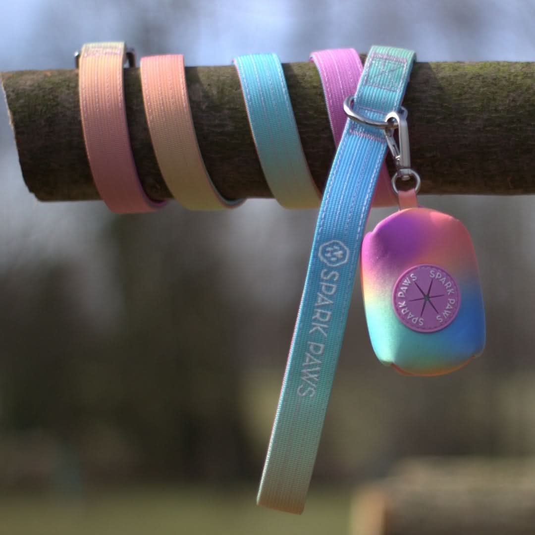 Leash and Poop Bag Holder Set - Pastel Icing - Image 4