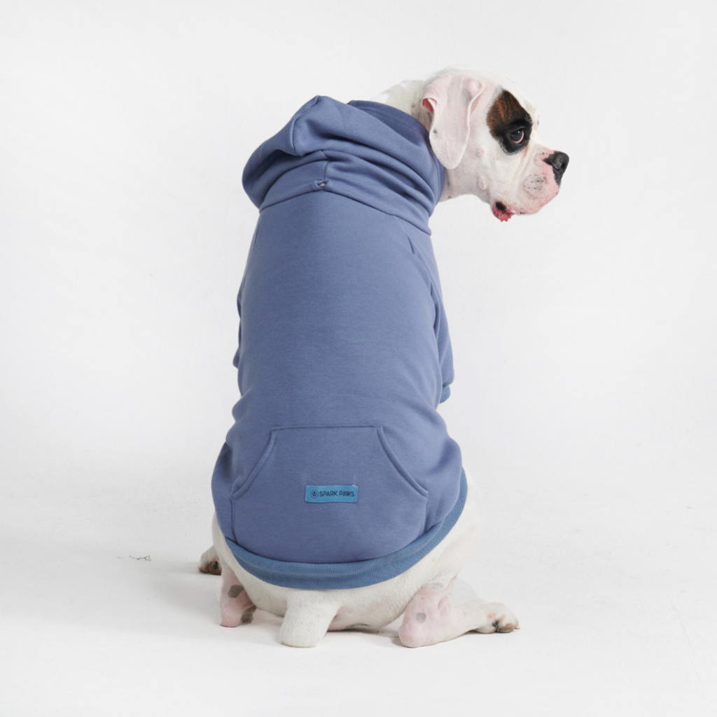 Essential Dog Hoodie - Slate Blue - Image 11