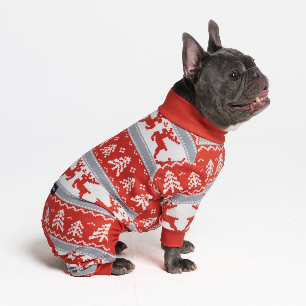 Dog Christmas Pajama - Winter Wonderland - Image 8