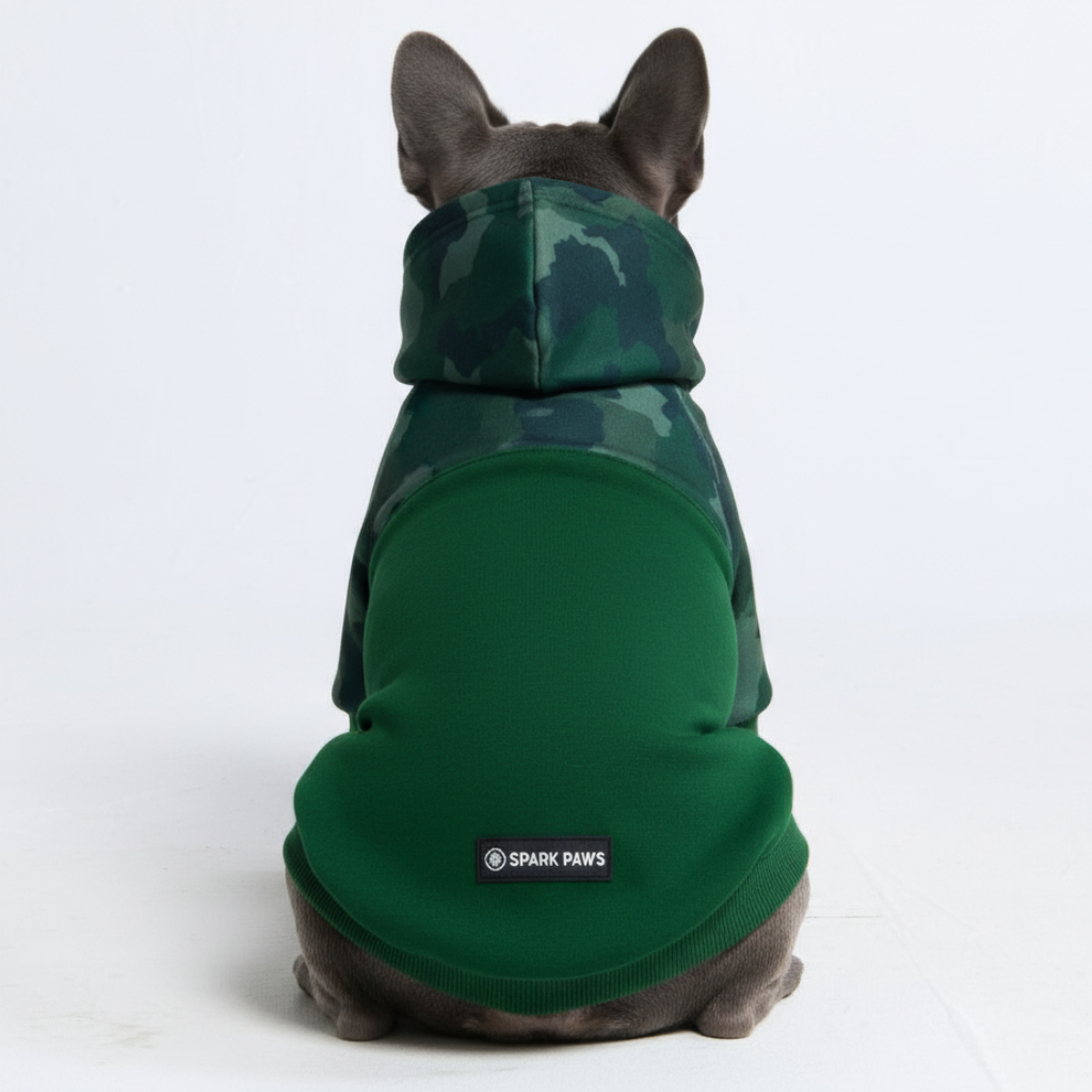 Forest Camo Dog Hoodie - Image 10