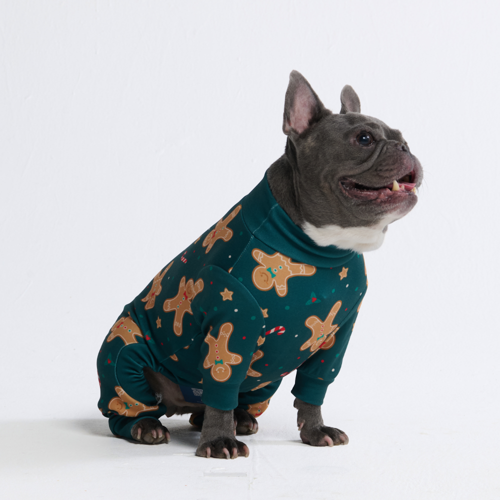 Dog Christmas Pajama - Gingerbread Man - Image 8