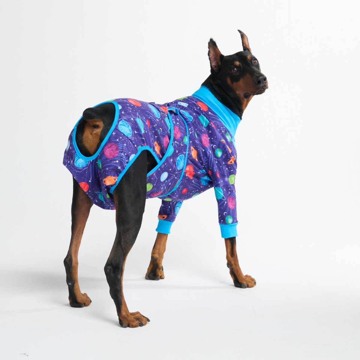 Dog Surgical Suit - Planets - Image 10