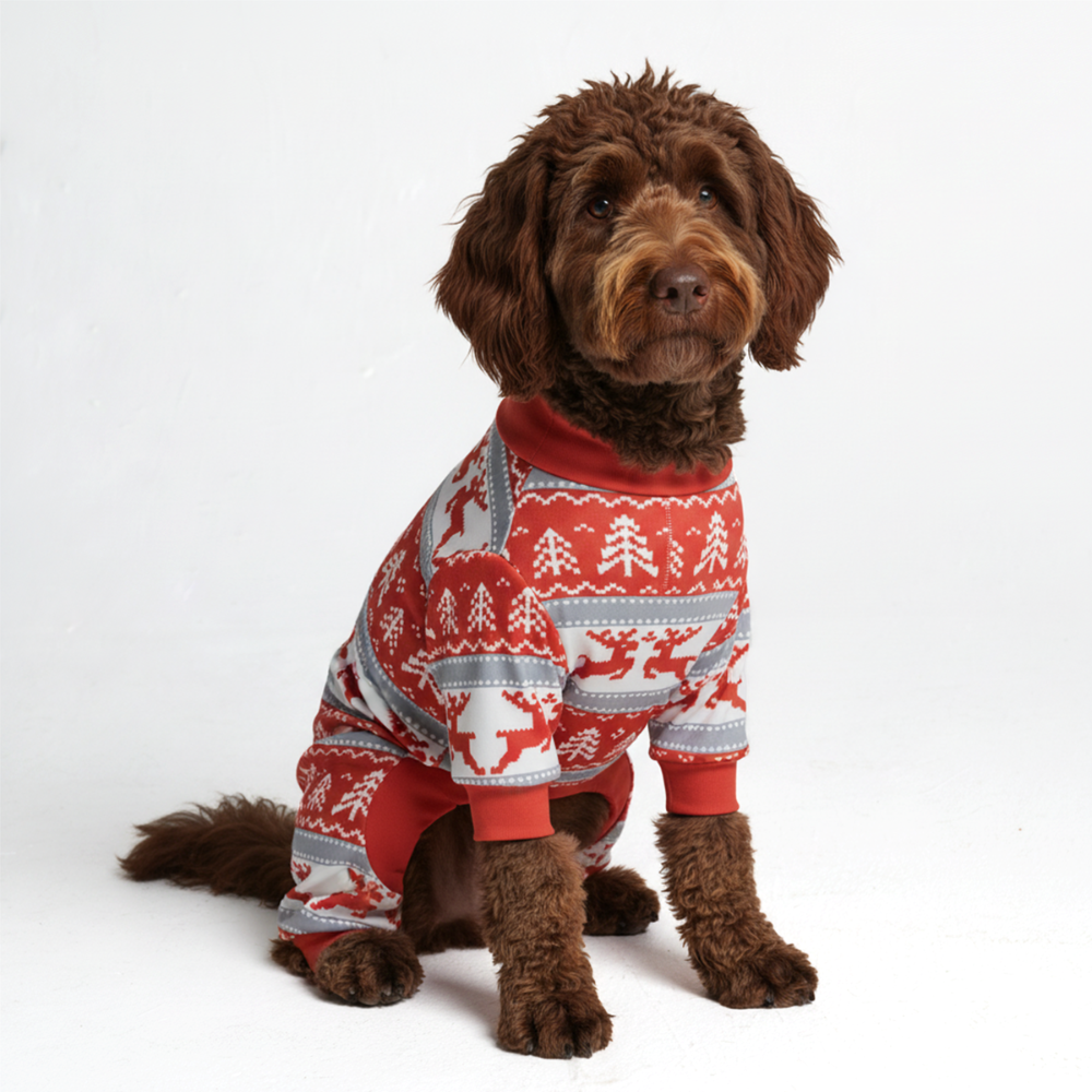 Dog Christmas Pajama - Winter Wonderland - Image 5
