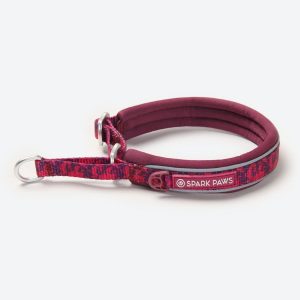 Cushioned Martingale Collar - Fuchsia Camo