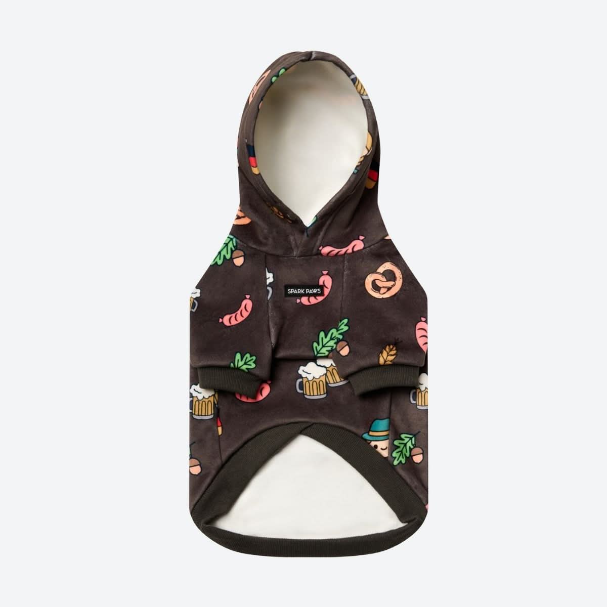 The Germany Dog Hoodie - Dark Brown - Image 5