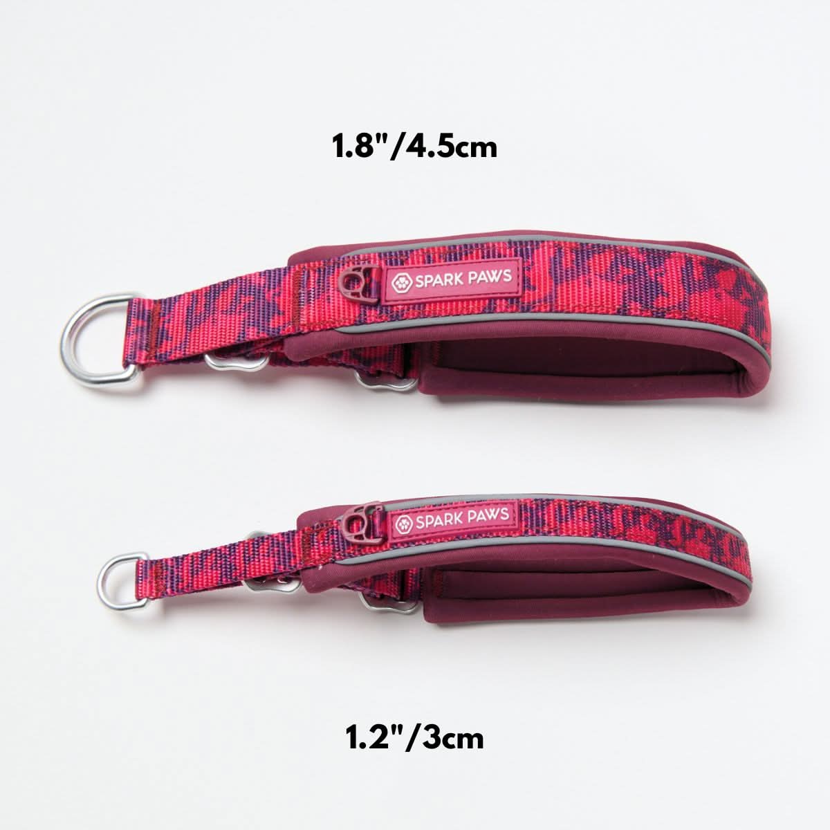Cushioned Martingale Collar - Fuchsia Camo - Image 10
