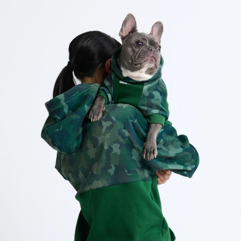 Forest Camo Dog Hoodie - Image 11