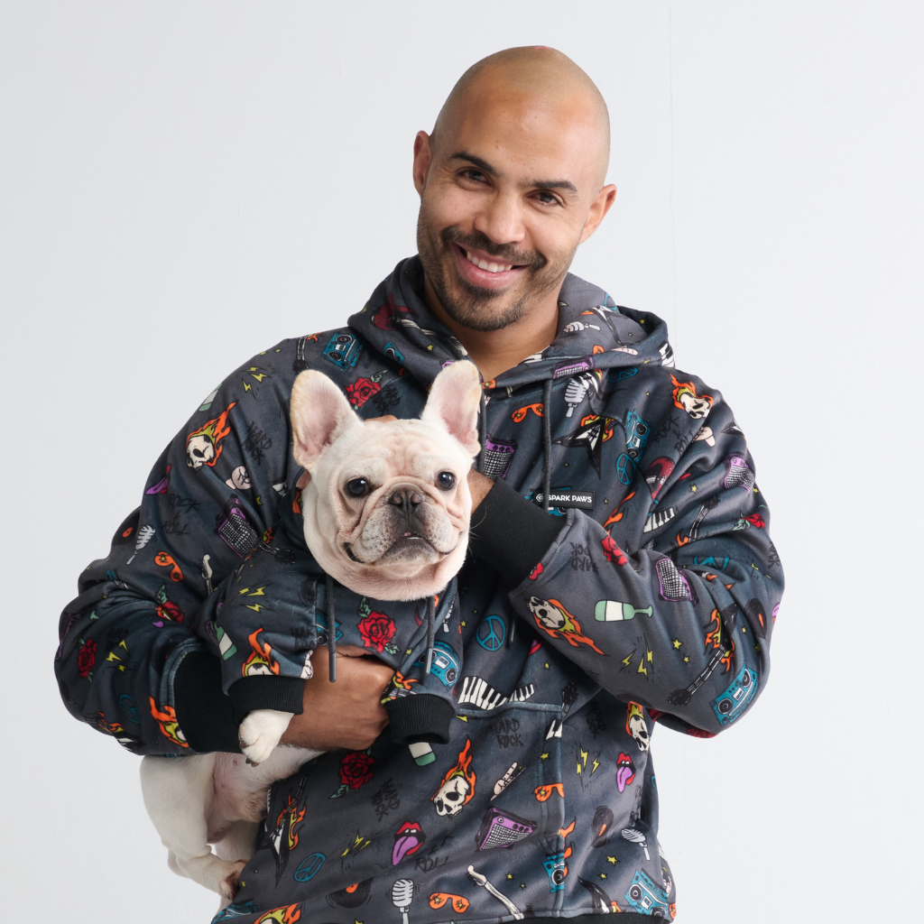 Rock and Roll Dog Hoodie - Image 13