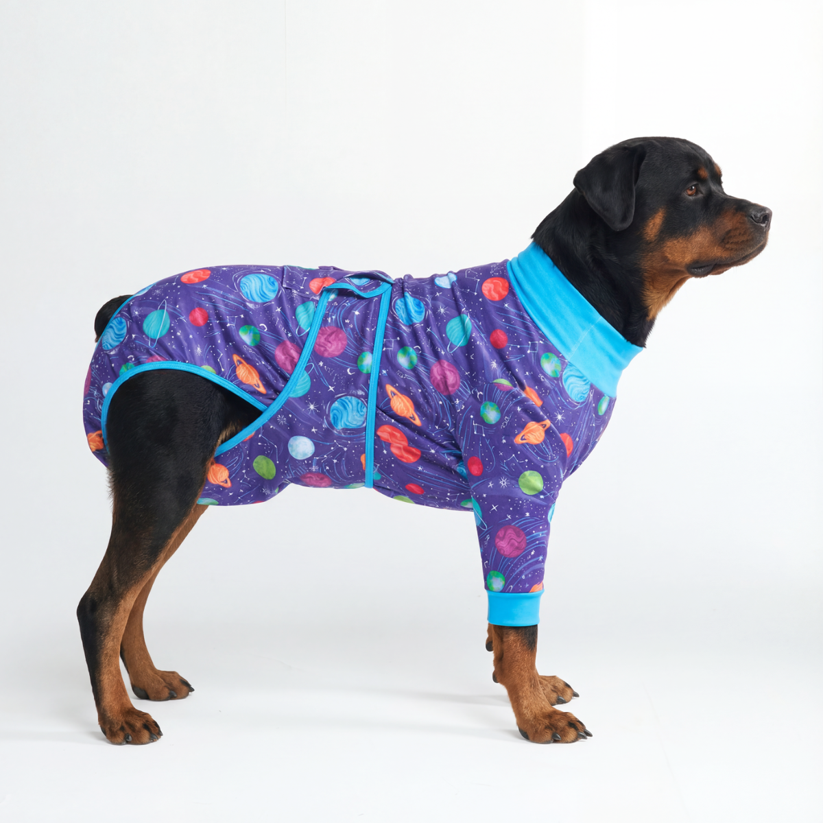 Dog Surgical Suit - Planets - Image 6