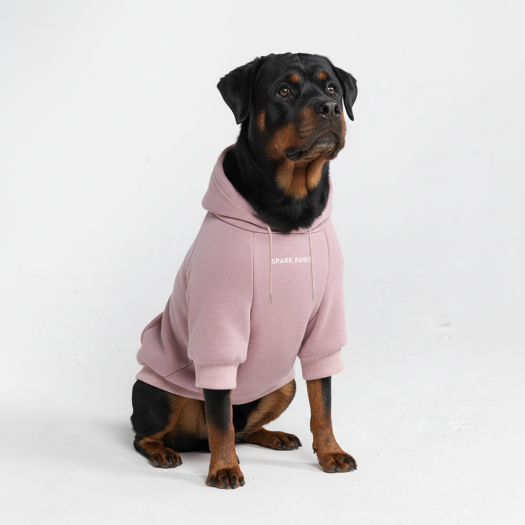 Essential Dog Hoodie - Purple Taupe - Image 6