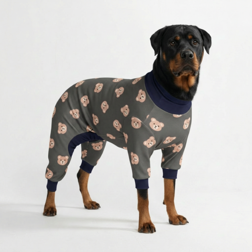 Dog Pajama - Bear Black - Image 6