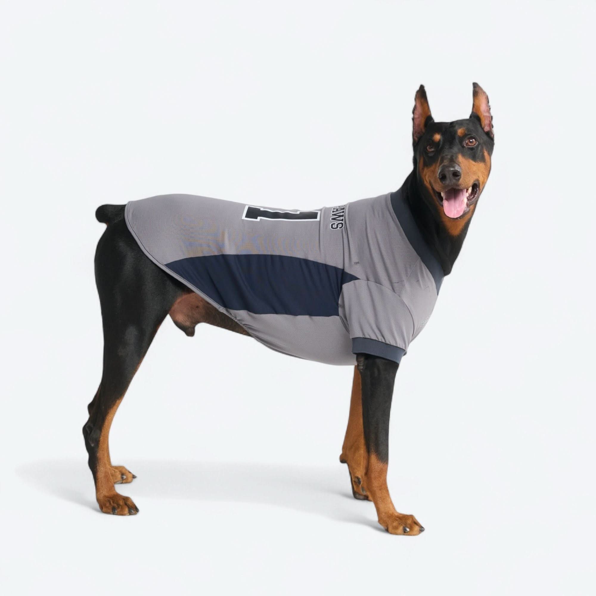 Football Mesh Jersey - Grey - Image 6