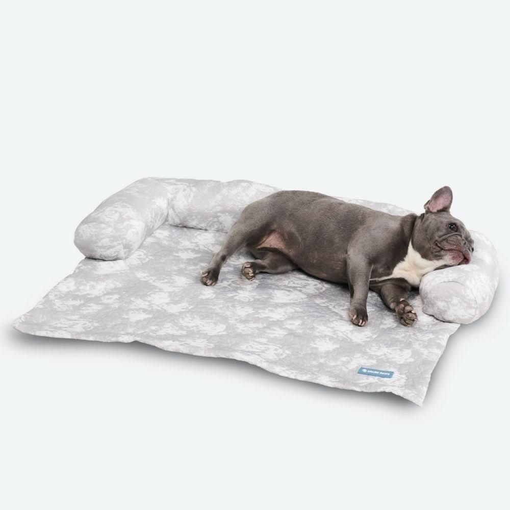 Frostcore™ Cooling Couch Cover Dog Bed - Clouds Grey - Image 4