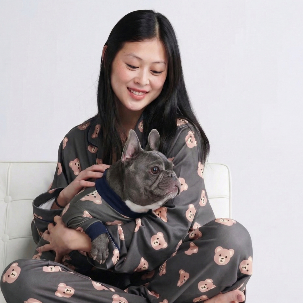 Dog Pajama - Bear Black - Image 11