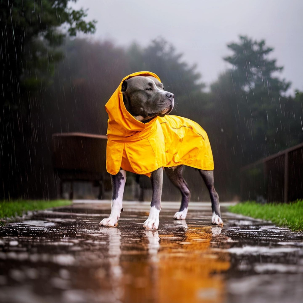 Breatheshield™ Dog Raincoat - Mustard Yellow - Image 10