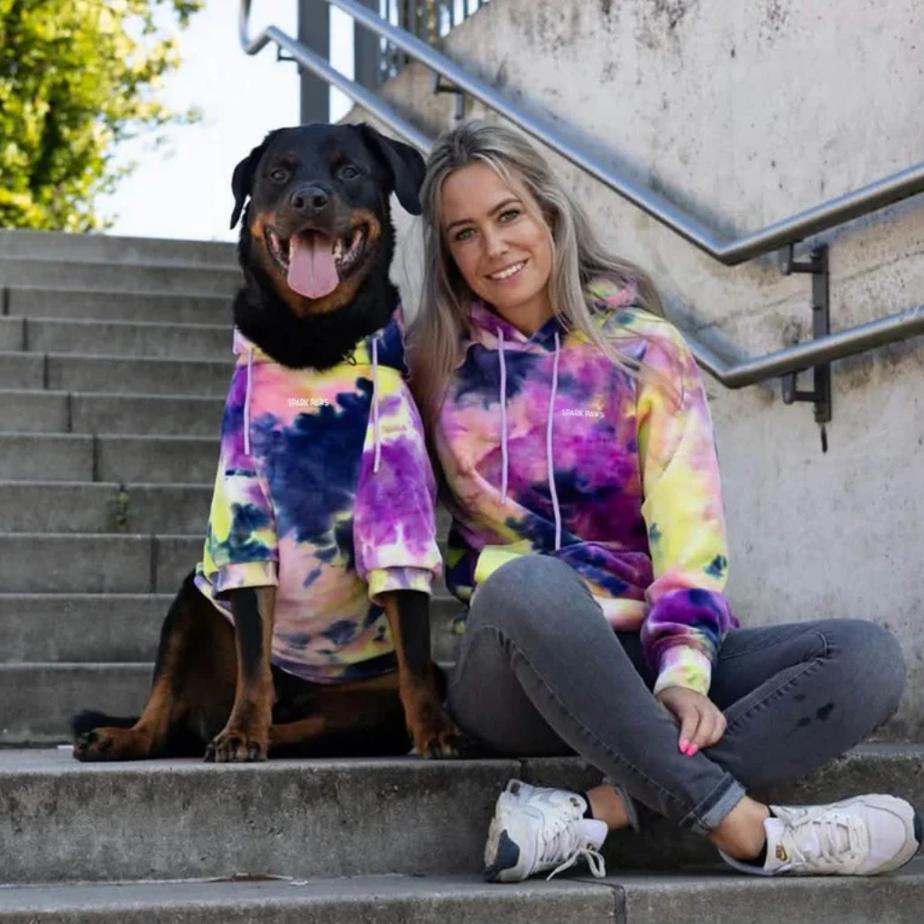 Velvet Dog Hoodie - Berry Lemonade - Image 13