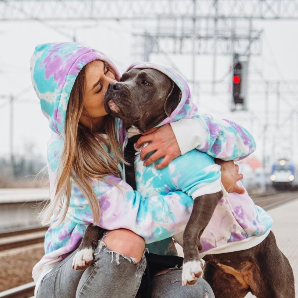 Velvet Dog Hoodie - 90s Retro - Image 13