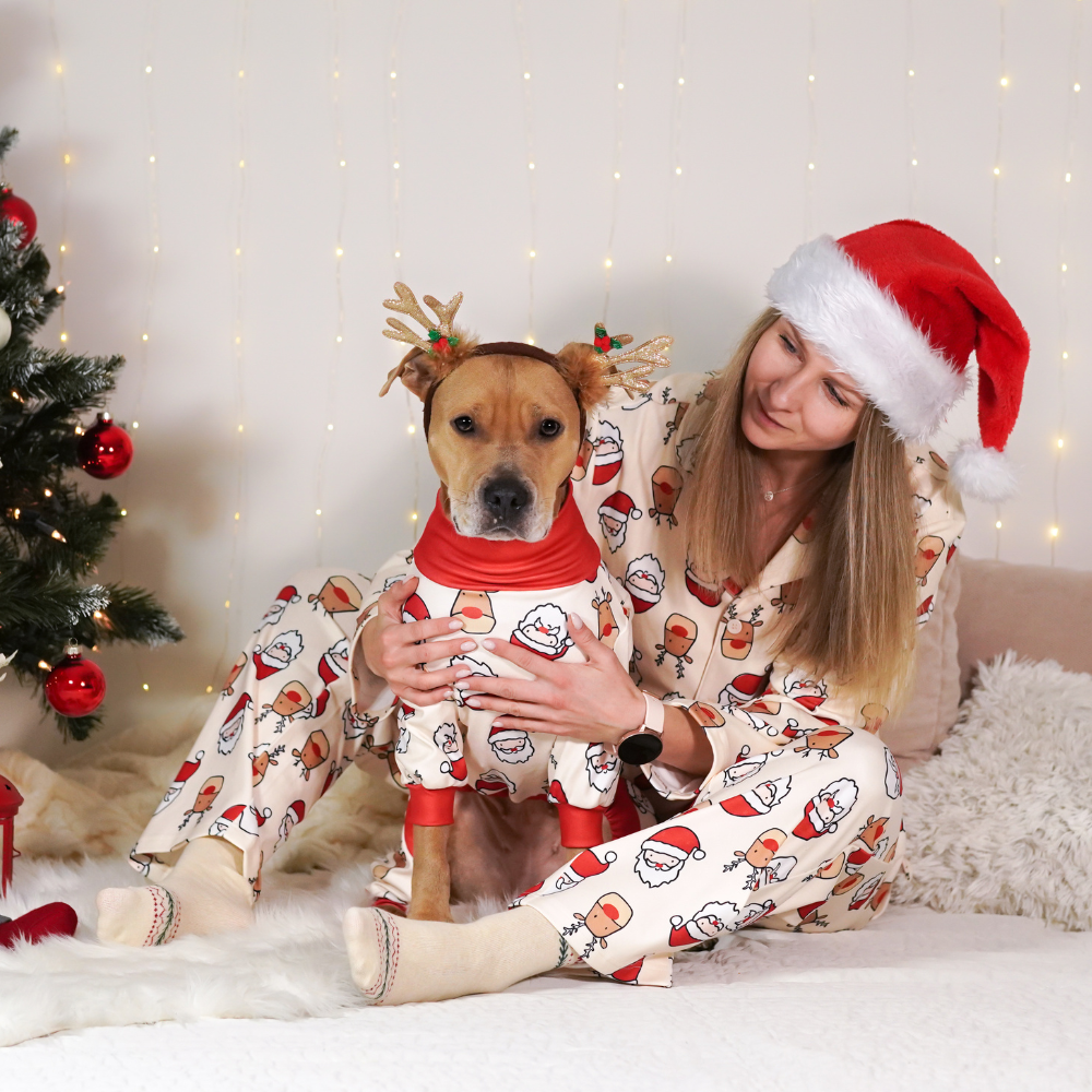 Dog Christmas Pajama - Santa and Rudolph - Image 11