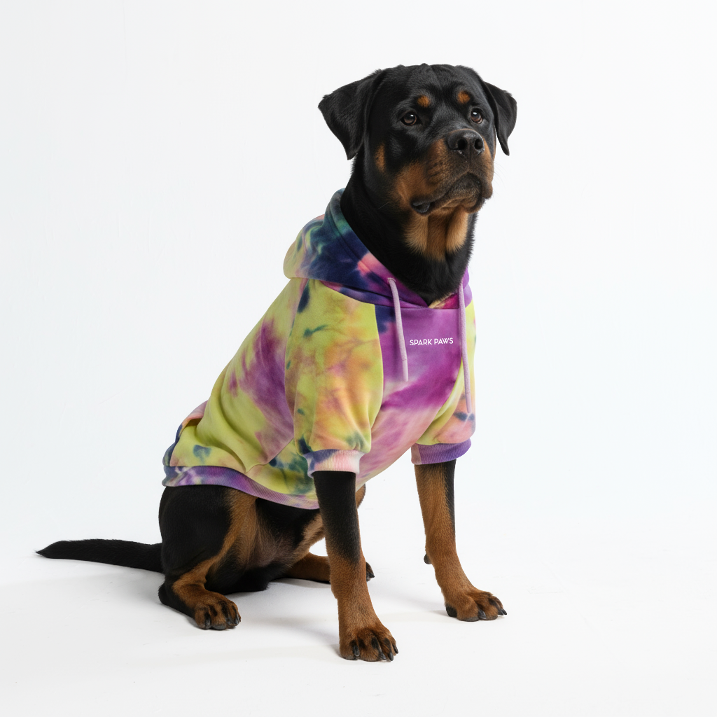 Velvet Dog Hoodie - Berry Lemonade - Image 8
